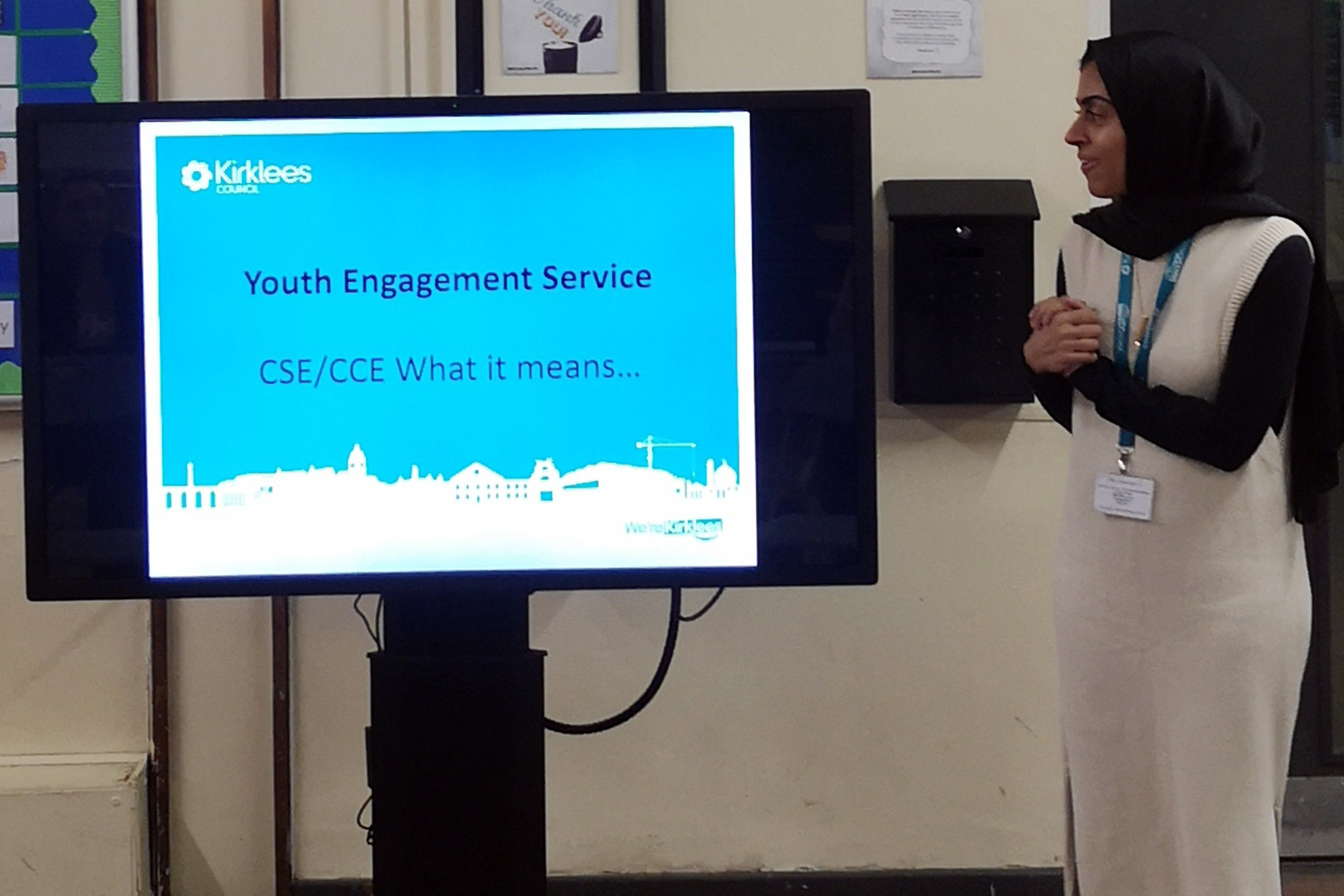 Salma Yusoof from the Youth Exploitation Service